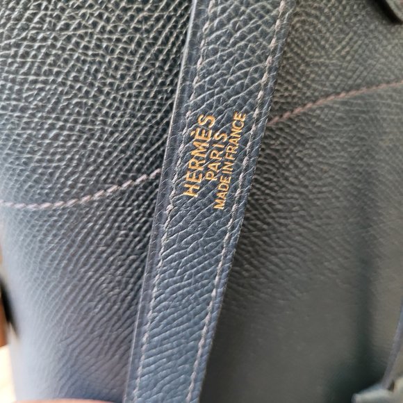 Hermes Bolide 31 2-Way Bag Navy - Picture 10 of 11